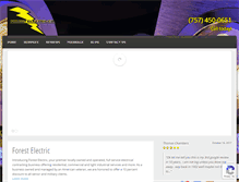 Tablet Screenshot of gforestelectric.com